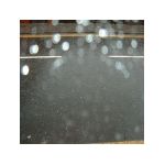 A flash shot through the window to show the hail - I was not going out there to get a better photo